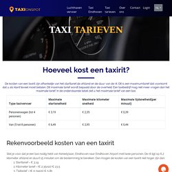 Taxi Airport Eindhoven - Taxi Eindhoven Airport