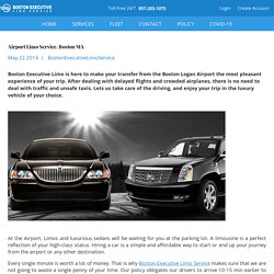 Airport Limo Service, Boston MA - Boston Executive Limo Servic