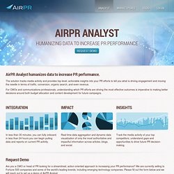 AirPR Analyst - PR Data