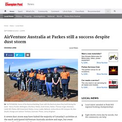 AirVenture Australia at Parkes still a success despite dust storm