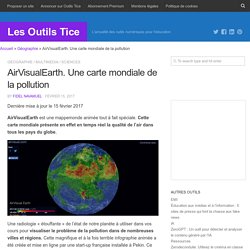 AirVisualEarth. Une carte mondiale de la pollution