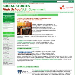 AISD: Social Studies - High School