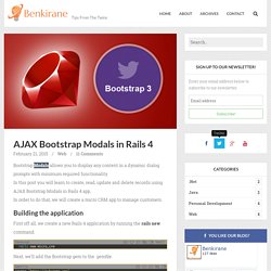 AJAX Bootstrap Modals in Rails