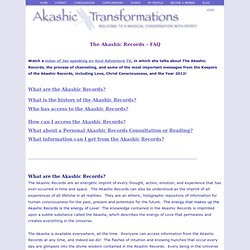 Akashic Records FAQ