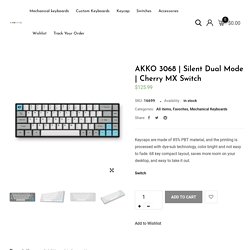 Mx Silent Red Keyboard