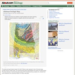 Alabama Geologic Map