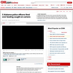 5 Alabama police officers fired over beating caught on camera