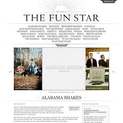 ALABAMA SHAKES – The Fun Star