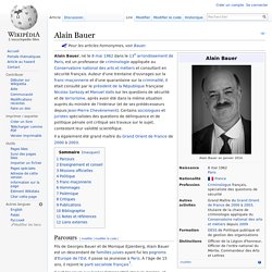 Alain Bauer