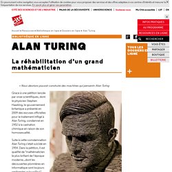 Portrait d'un savant : Alan Turing.