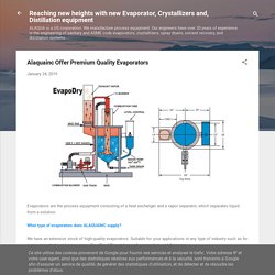 Alaquainc Offer Premium Quality Evaporators