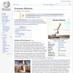 Gossamer Albatross