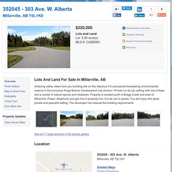 352045 - 303 Ave. W. Alberta, Millarville, AB T0L1K0, Canada - Presented by Joe Samson