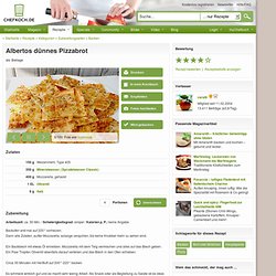 Albertos dünnes Pizzabrot (Rezept mit Bild) von caralb