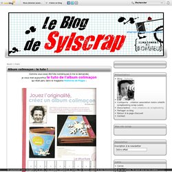 Album colimaçon : le tuto ! - Sylscrap
