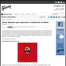 Página Oficial de Gibson en Español - Artículos, Reportajes, Entrevistas y Opinión