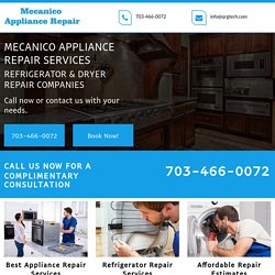Appliance Repair Service Albuquerque - Refrigerator Repair