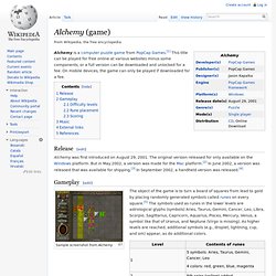 Alchemy (game)