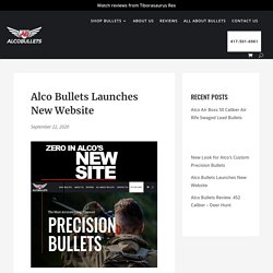 Alco Bullets Launches New Website
