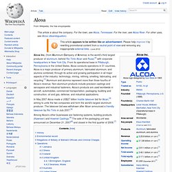 Alcoa - Wiki