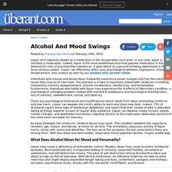 Alcohol And Mood Swings