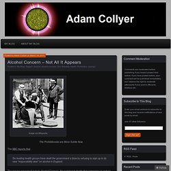 Alcohol Concern – Not All It Appears « Adam Collyer