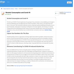 Alcohol Consumption and Covid-19