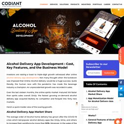 Alcohol Delivery App Development