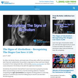 The Signs of Alcoholism - Recognizing The Stages Can Save A Life