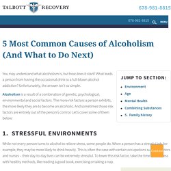 5 Most Common Causes of Alcoholism