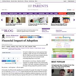 Jason Alderman: Financial Impact of Adoption
