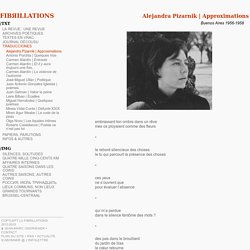 Approximations - FIBЯILLATIONS