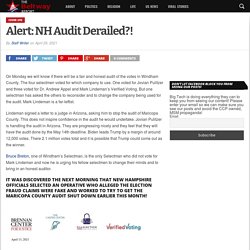 Alert: NH Audit Derailed?! - The Beltway Report