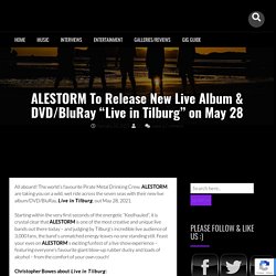 ALESTORM To Release New Live Album & DVD/BluRay “Live in Tilburg” on May 28