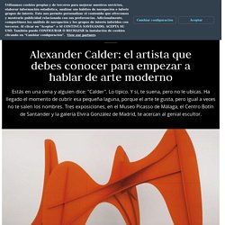 Alexander Calder: el artista que debes conocer para empezar a hablar de arte moderno