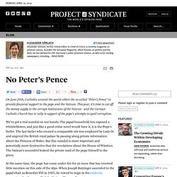 "No Peter’s Pence" by Alexander Görlach