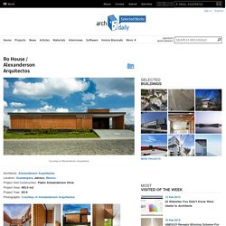 Ro House / Alexanderson Arquitectos