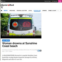 Woman drowns at Alexandra Headland, Sunshine Coast