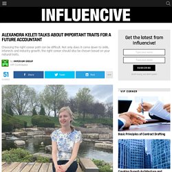 Alexandra Keleti Talks About Important Traits for a Future Accountant
