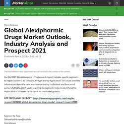 May 2021 Report on Global Alexipharmic Drugs Market Overview, Size, Share and Trends 2021-2026