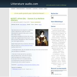 Commentaire littéraire : Le poète maudit