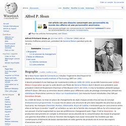 Alfred P. Sloan
