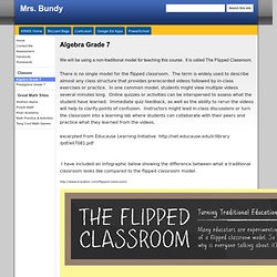 Algebra Grade 7 - Mrs. Bundy