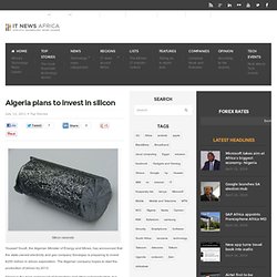 Algeria plans to invest in silicon