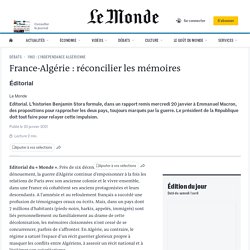 France-Algérie : réconcilier les mémoires