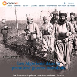 Les Algériens dans la première guerre mondiale