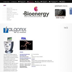 Algonix by medilab - Bioenergy
