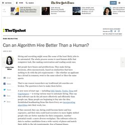 Can an Algorithm Hire Better Than a Human?
