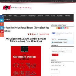 The Algorithm Design Manual Senond Edition eBook Free Download - eBook-Daraz