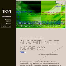 Algorithme et image 2/2 - TK-21